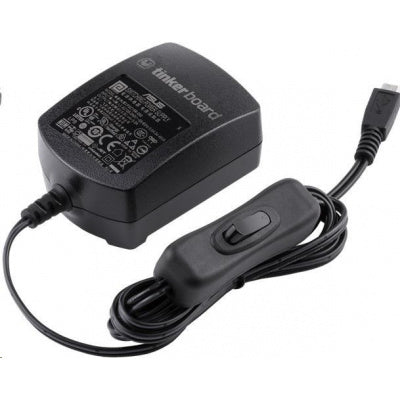 ASUS USB-Ladegerät 15 W – Micro-USB×1, 5 V/3 A – EU-Stecker (Typ F) – Schwarz