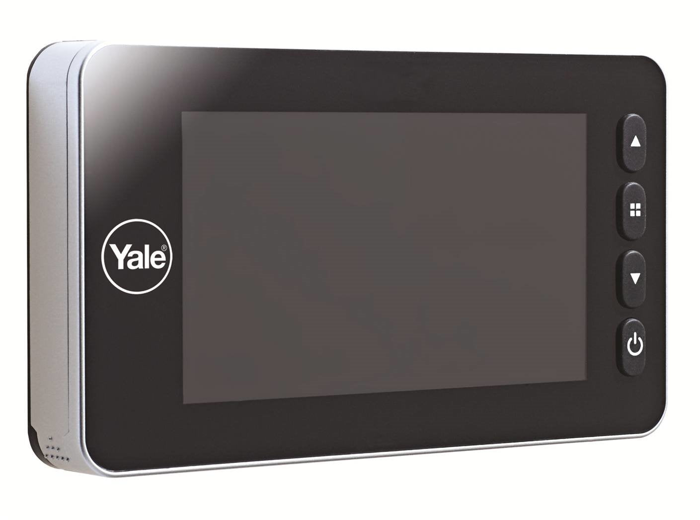 Yale DDV 5800 Digitaler Türspion – 4,3" Display, 0,3 MP, Nachtsicht, Silber