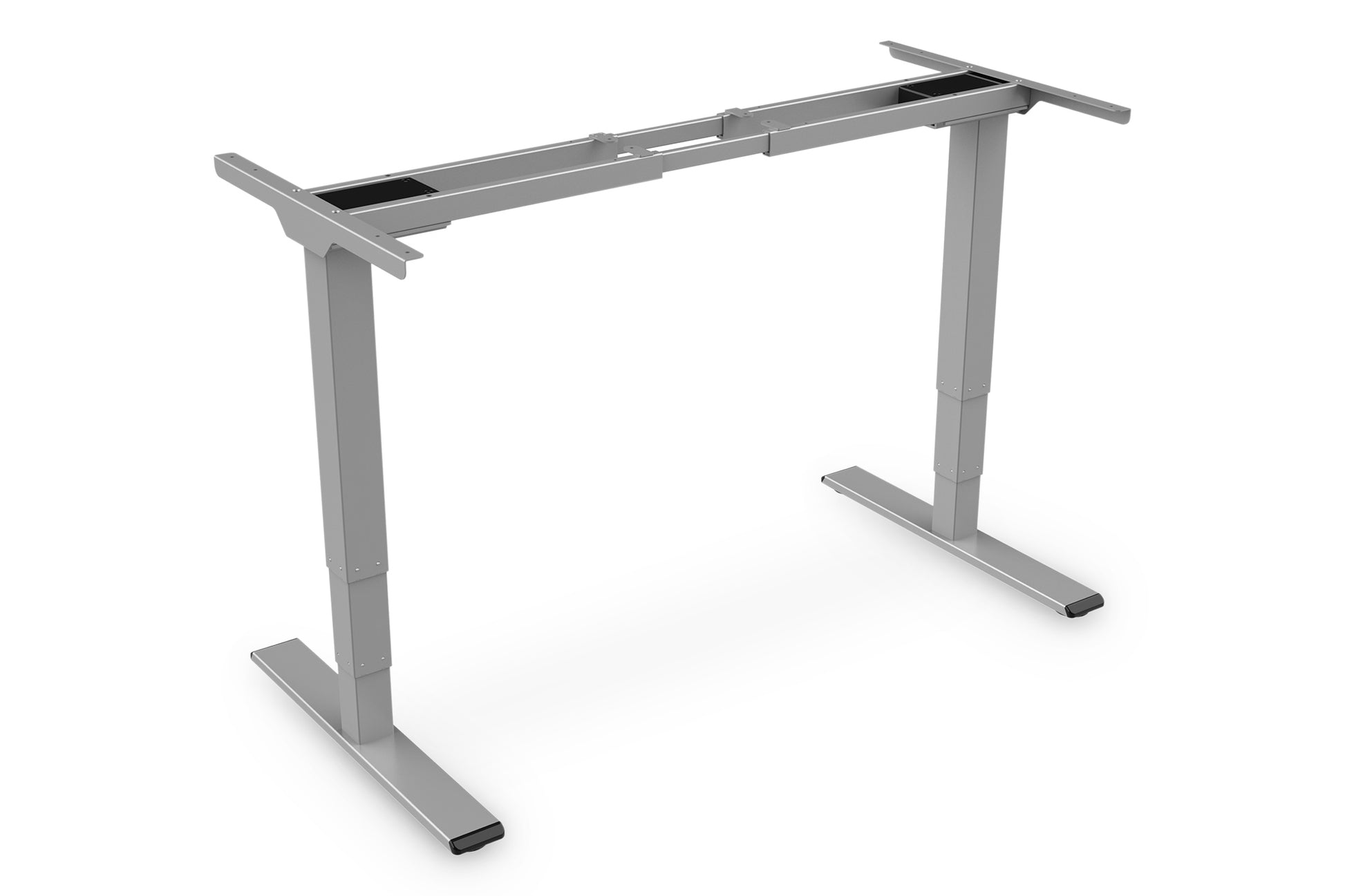 Digitus Stehtisch – 110–170 × 68 × 62–127 cm – grau – höhenverstellbar