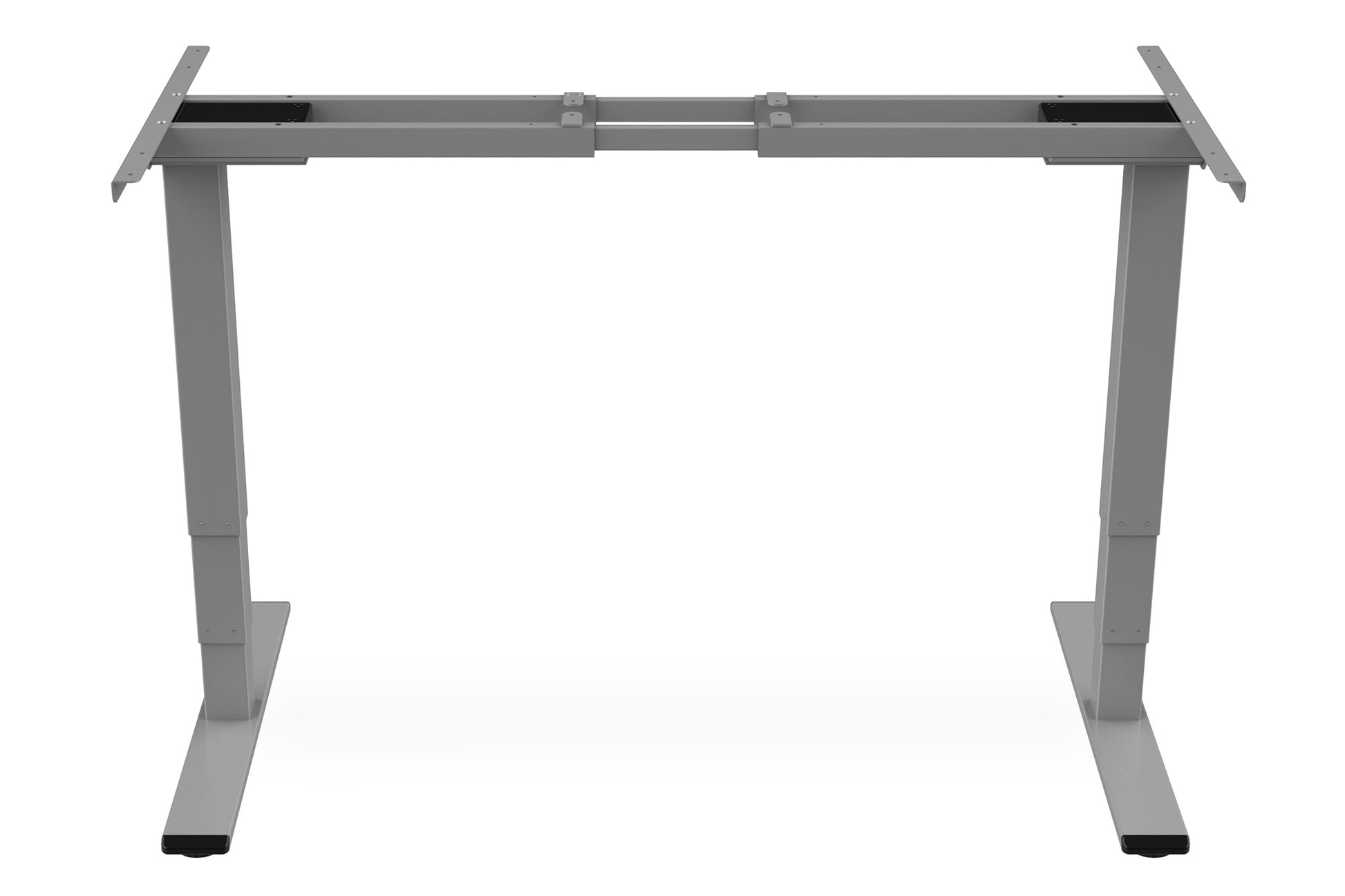 Digitus Stehtisch – 110–170 × 68 × 62–127 cm – grau – höhenverstellbar
