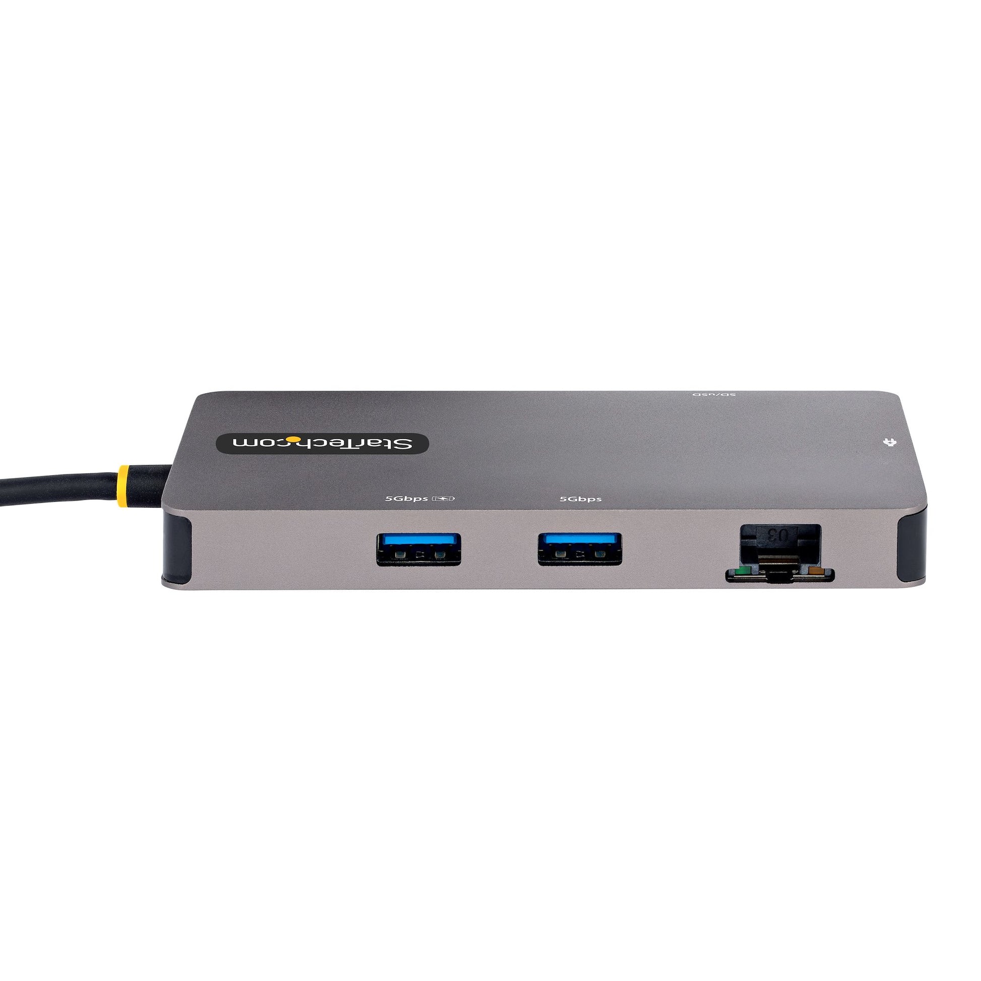StarTech.com Multiport-Adapter – USB-C, 2× HDMI, 2× USB-A, 1× USB-C, 100 W PD, GbE, SD/microSD