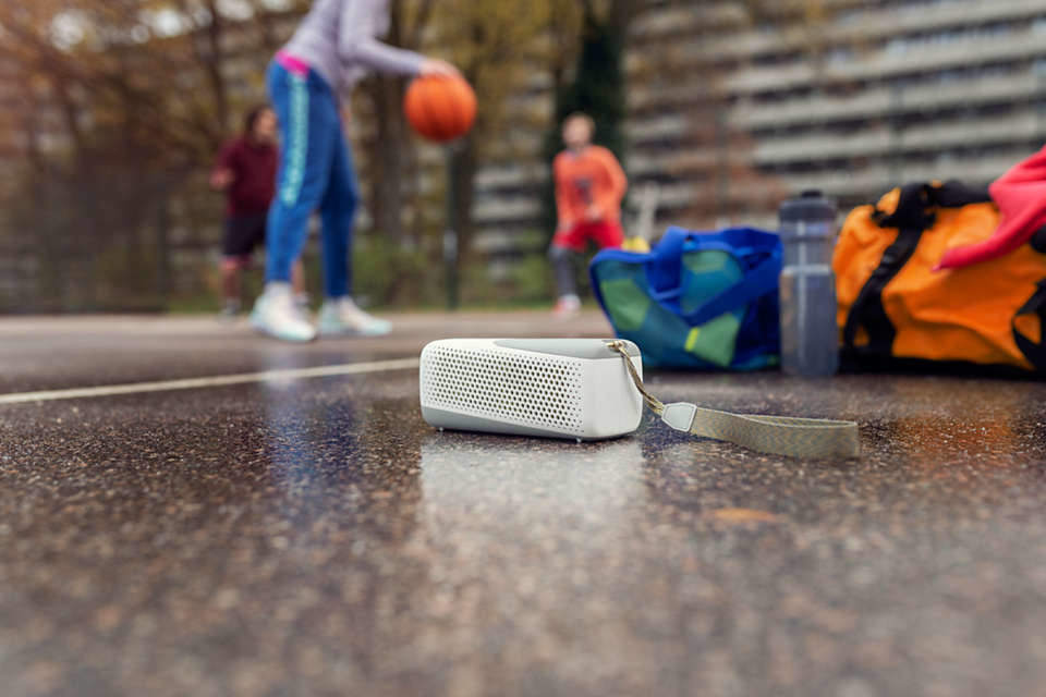 Philips TAS7807W/00 – Bluetooth-Lautsprecher – IP67, 24 h Akku, 40 W, Bluetooth 5.2, Weiss