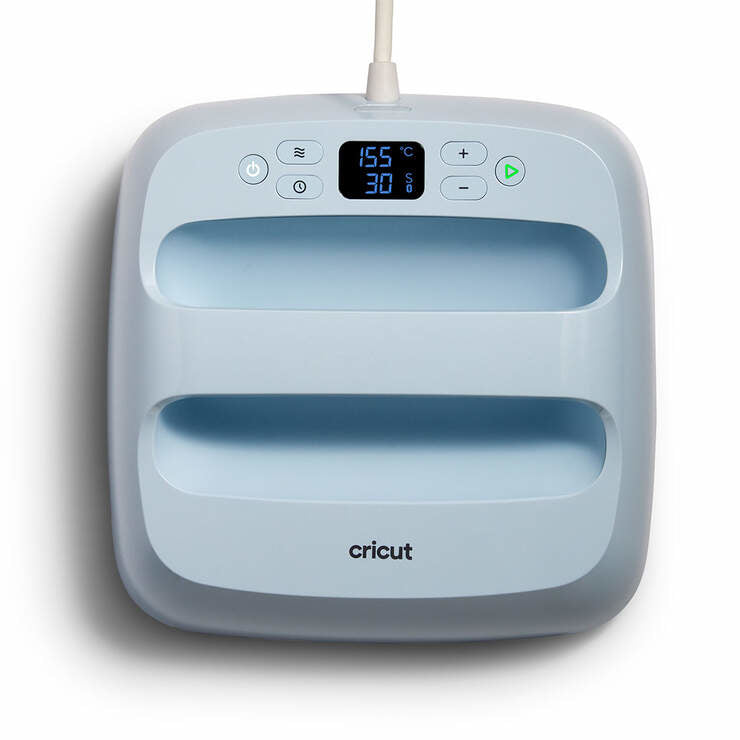 Cricut EasyPress 3 Transferpresse – Pressfläche 225 × 225 mm – mehrfarbig – für Aufbügelfolien