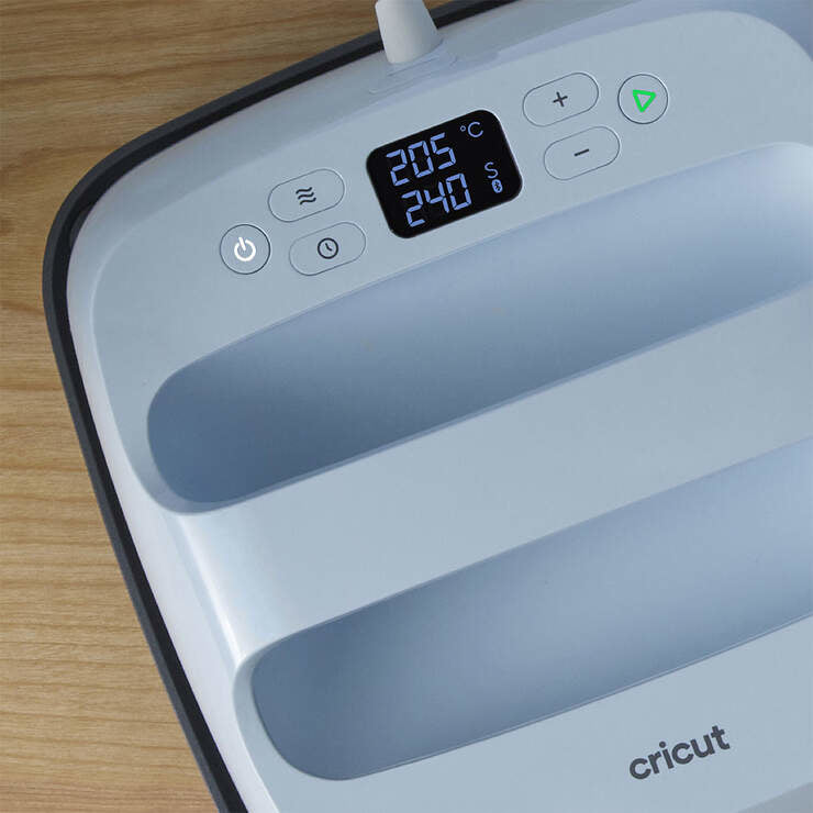 Cricut EasyPress 3 Transferpresse – Pressfläche 225 × 225 mm – mehrfarbig – für Aufbügelfolien