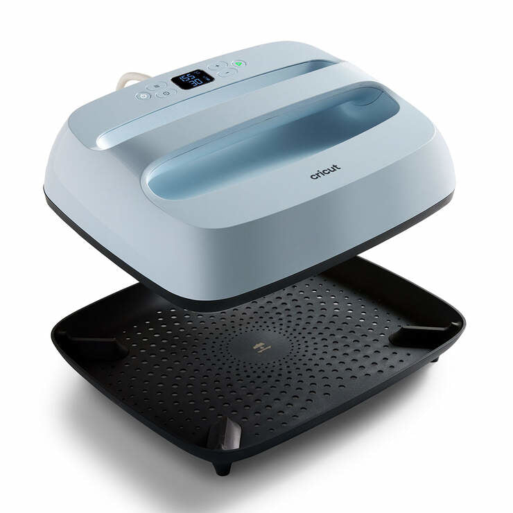Cricut EasyPress 3 Transferpresse – Pressfläche 225 × 225 mm – mehrfarbig – für Aufbügelfolien