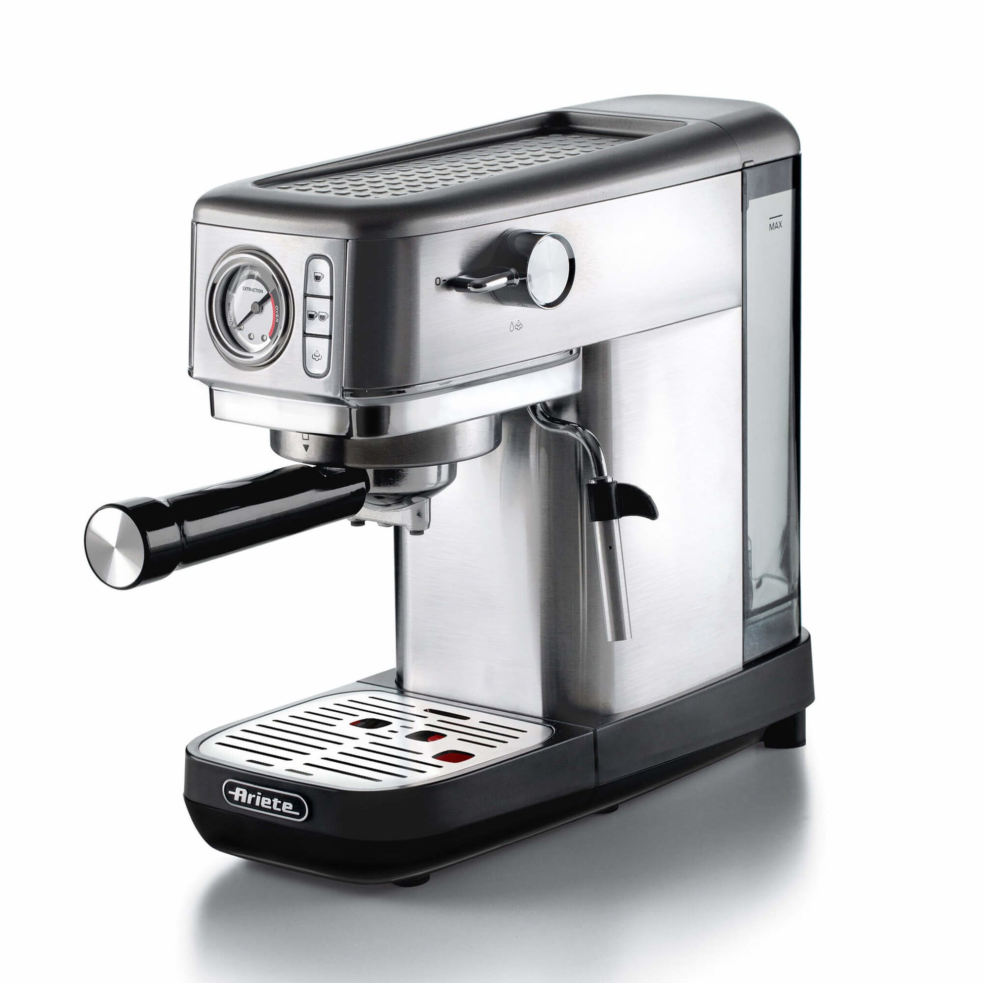 Ariete Espressomaschine ARI-1381 – 1,1 l Wassertank, 15 bar, 1300 W – Silber