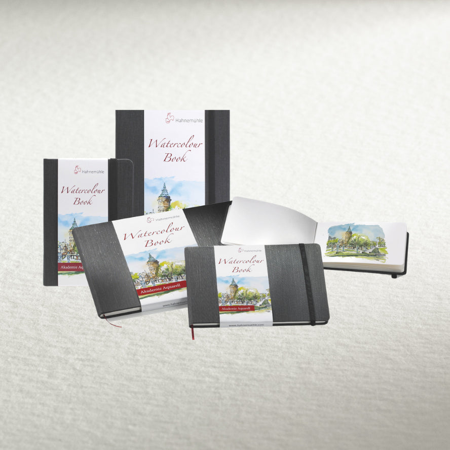 Hahnemühle Malbuch Aquarell – A6 – 60 Seiten – 200 g/m² – feinkörnig – für Aquarell & Gouache