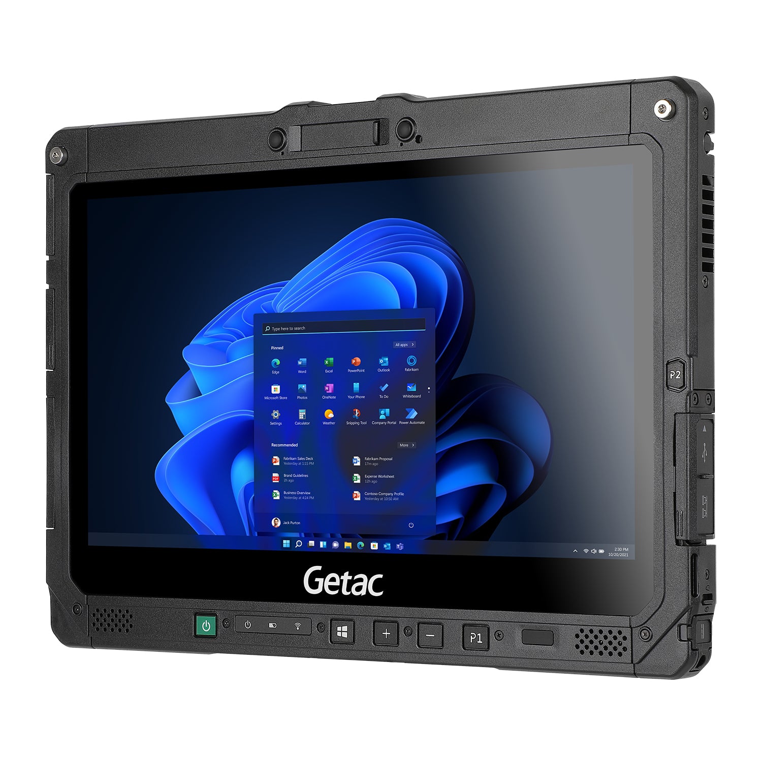 Getac K120G2-R-EX – 12,5", 256 GB, 16 GB RAM, Windows 11 Pro
