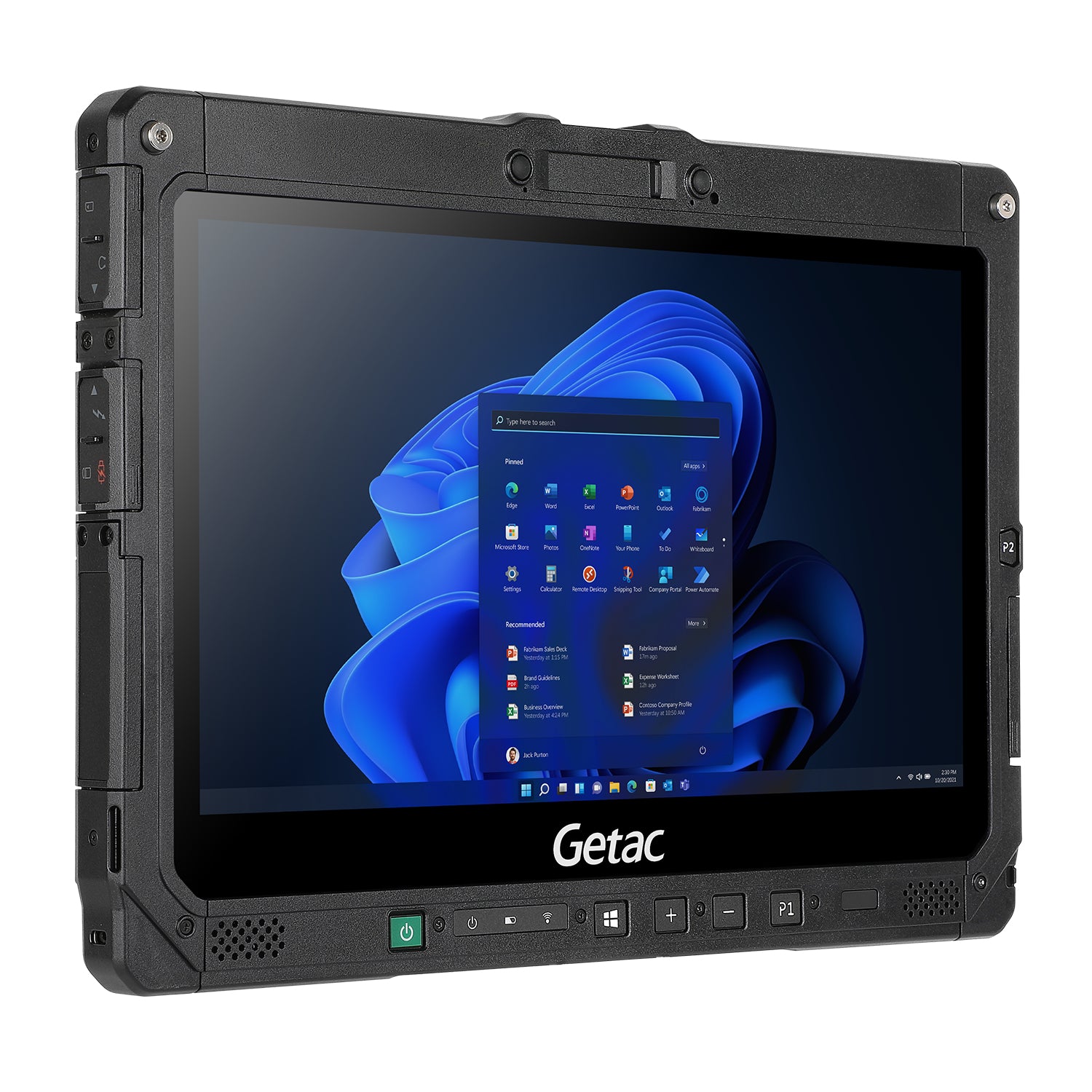 Getac K120G2-R-EX – 12,5", 256 GB, 16 GB RAM, Windows 11 Pro