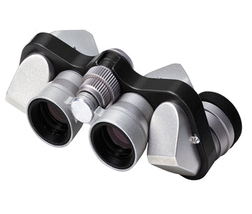 Nikon Mikron 6x15 CF – 15 mm Objektiv, Porro, Naheinstellgrenze 2 m, Silber