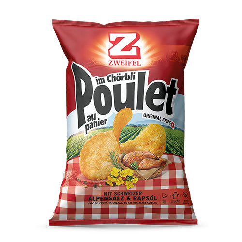 Zweifel Chips – Poulet, glutenfrei, vegan – 175 g