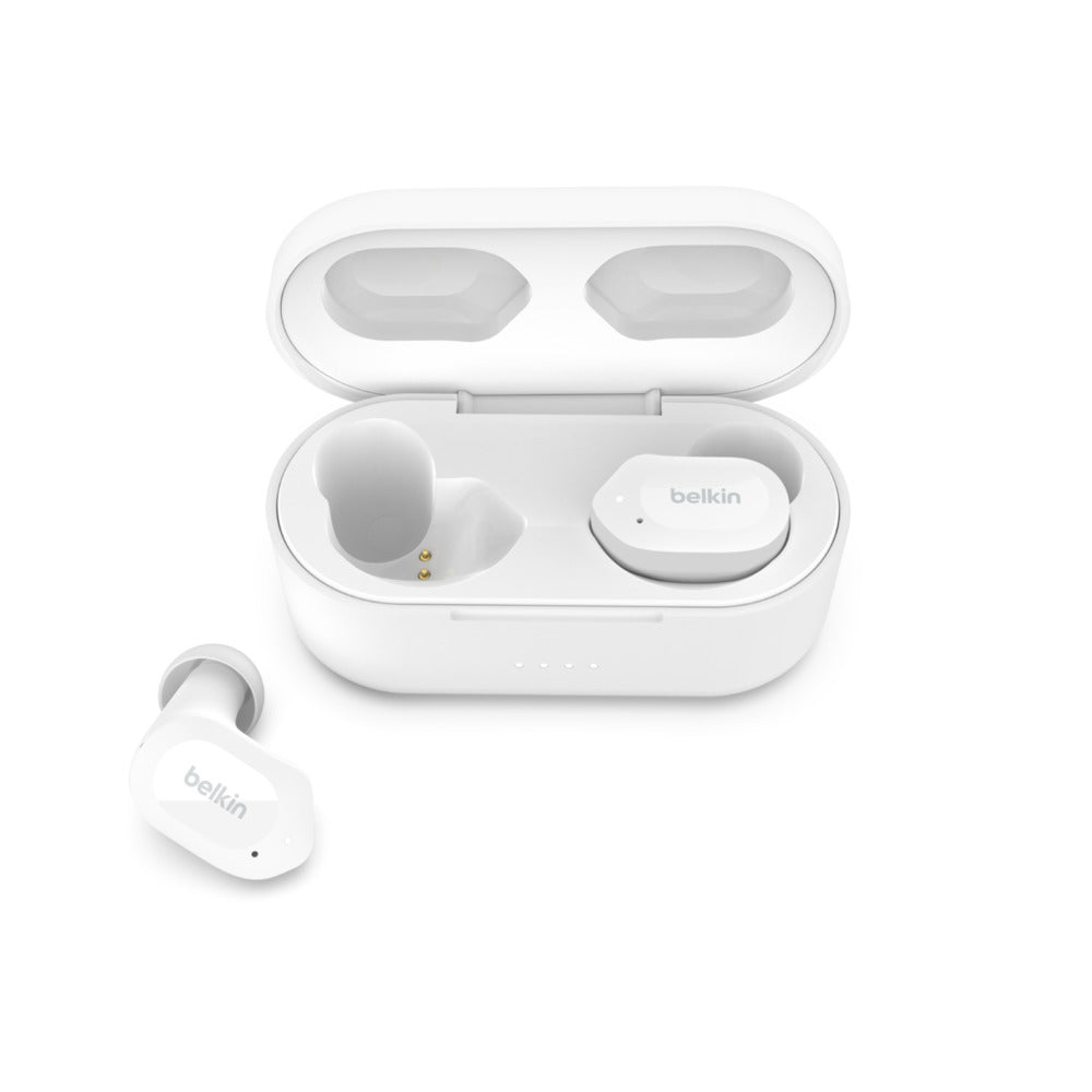 Belkin SoundForm Play – True Wireless In-Ear Kopfhörer – Bluetooth – Weiss