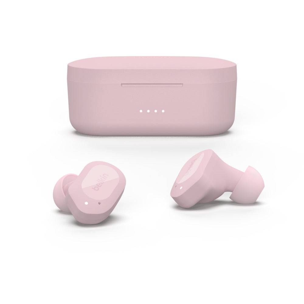 Belkin SoundForm Play – True Wireless In-Ear Kopfhörer – Bluetooth – Rosa