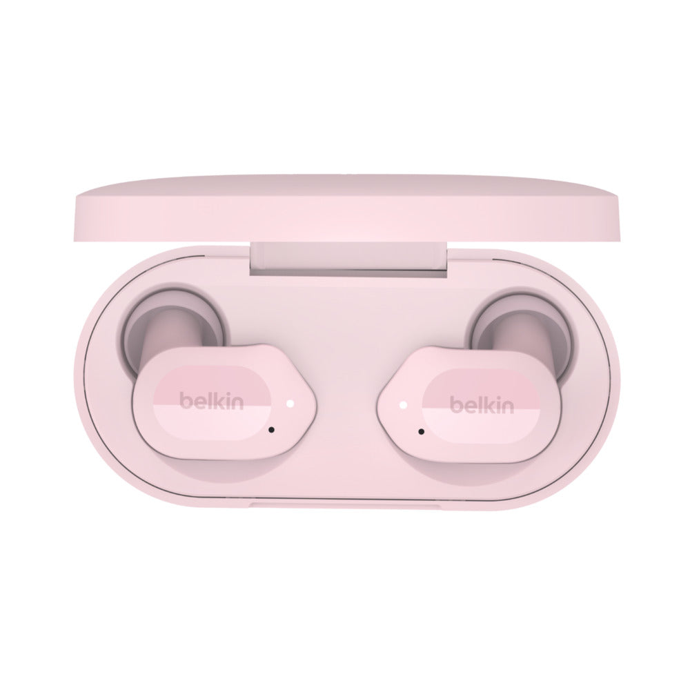 Belkin SoundForm Play – True Wireless In-Ear Kopfhörer – Bluetooth – Rosa