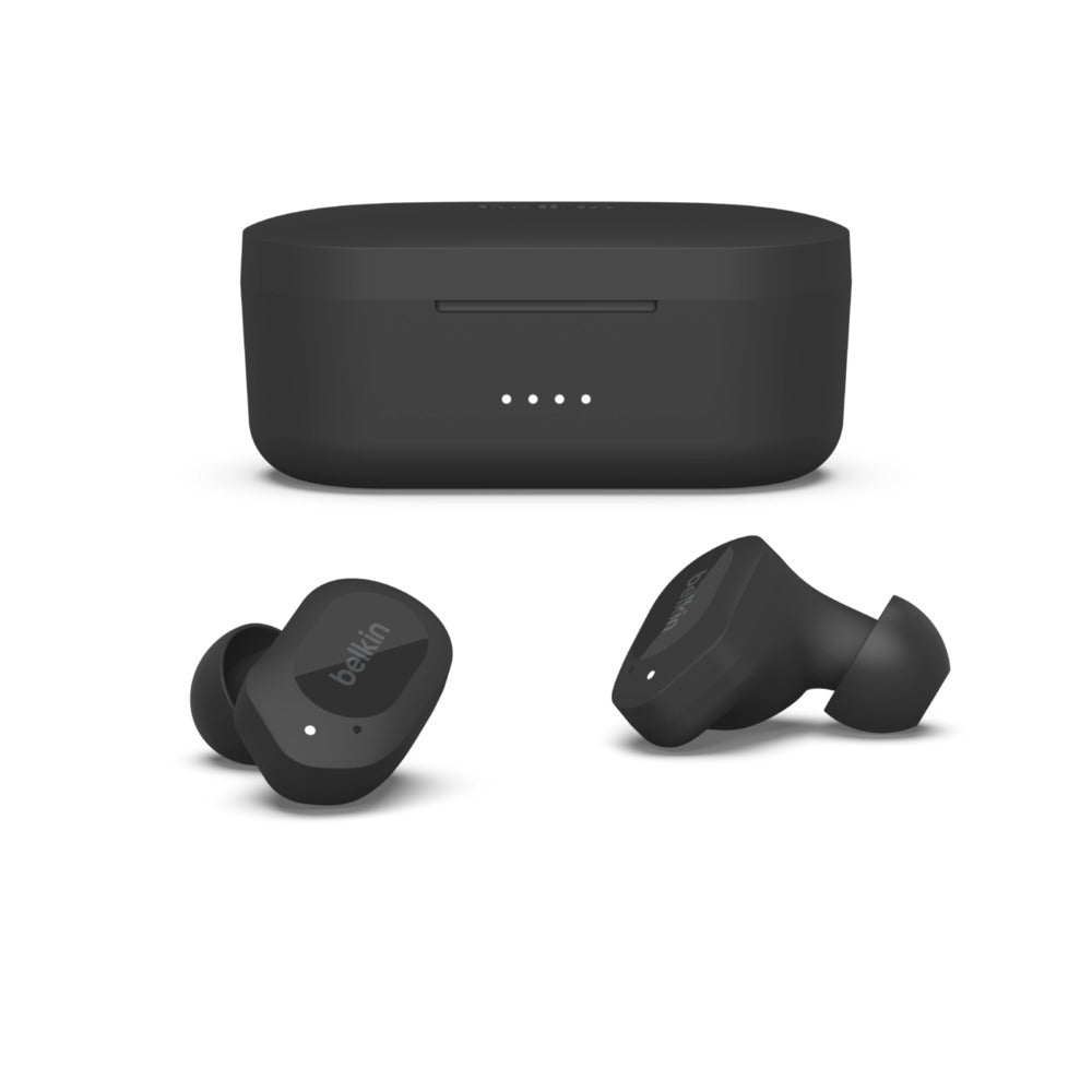 Belkin Soundform Play – In-Ear True Wireless, IPX5, 38 h, Schwarz