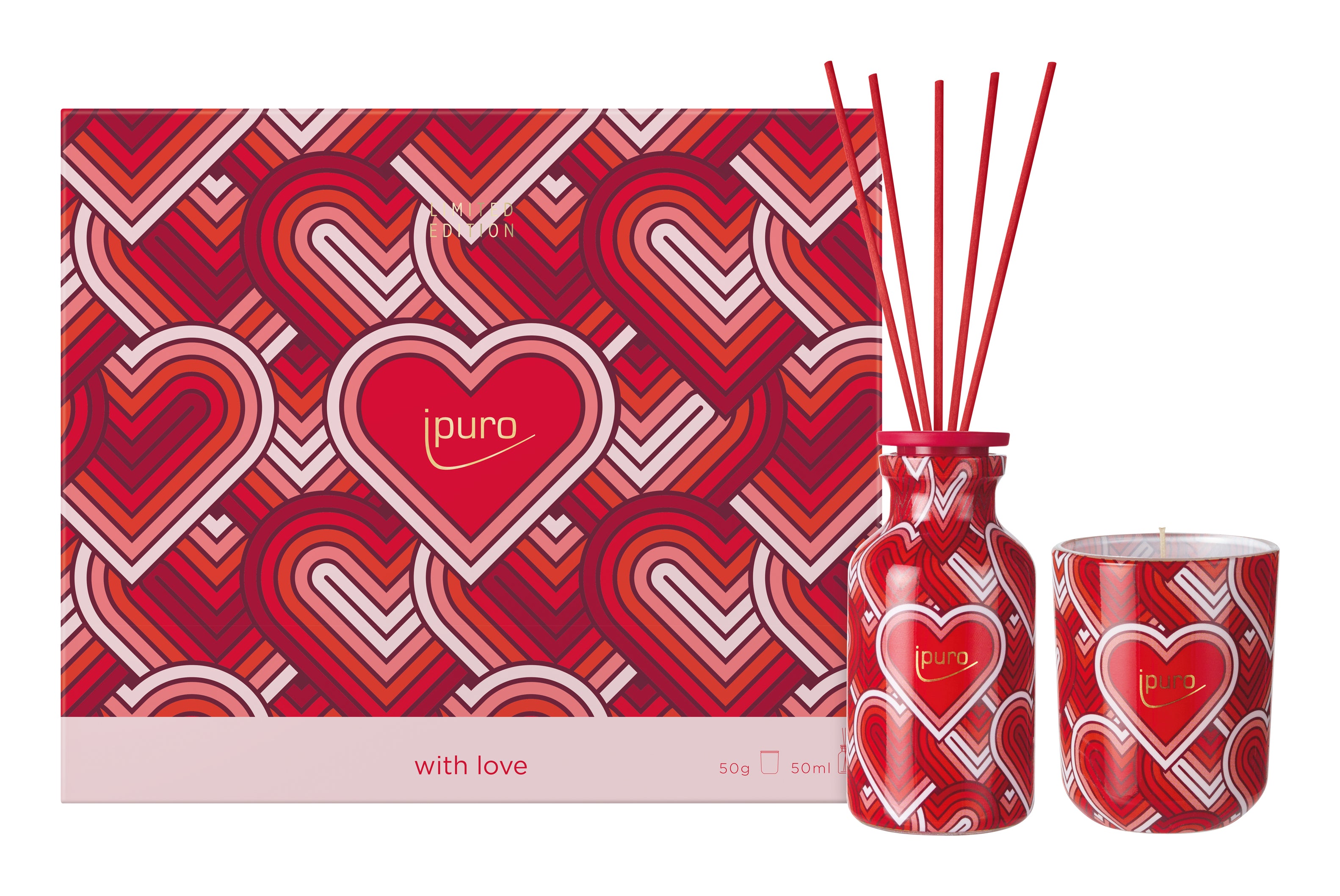 Ipuro With Love – Geschenkset, 2 × 50 ml