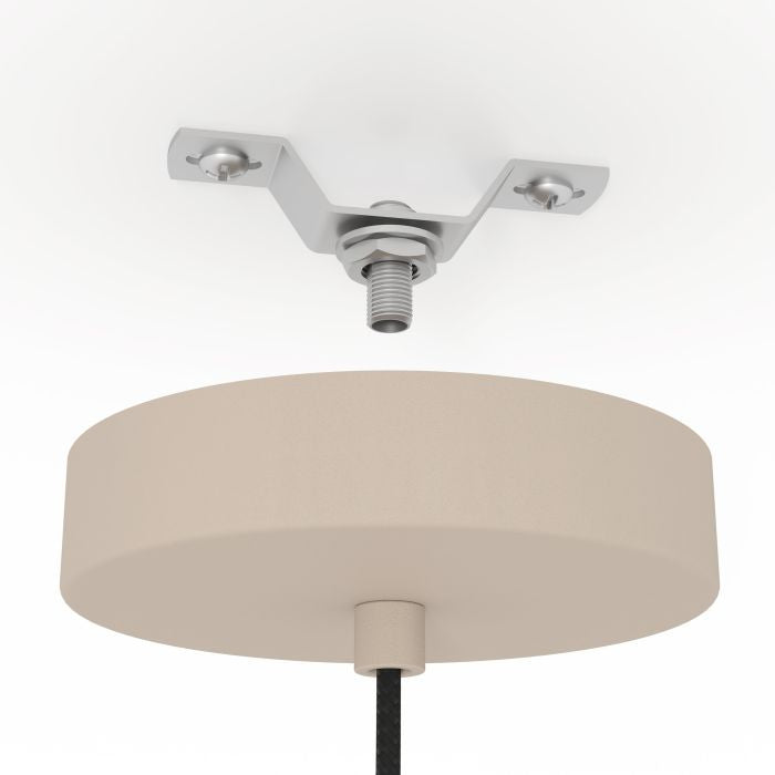 EGLO Pendelleuchte – Ø 32,5 × 110,0 cm, 40 W, dimmbar, für ZigBee 3.0, beige, exkl. E27