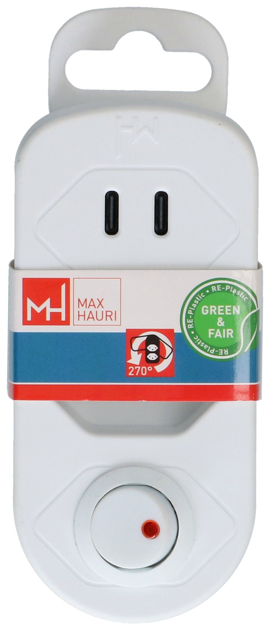 Max Hauri AG Max Hauri ADAPT Steckdosenleiste 1×T13 – USB‑C×2, PD 20 W – max. 2300 W – weiss