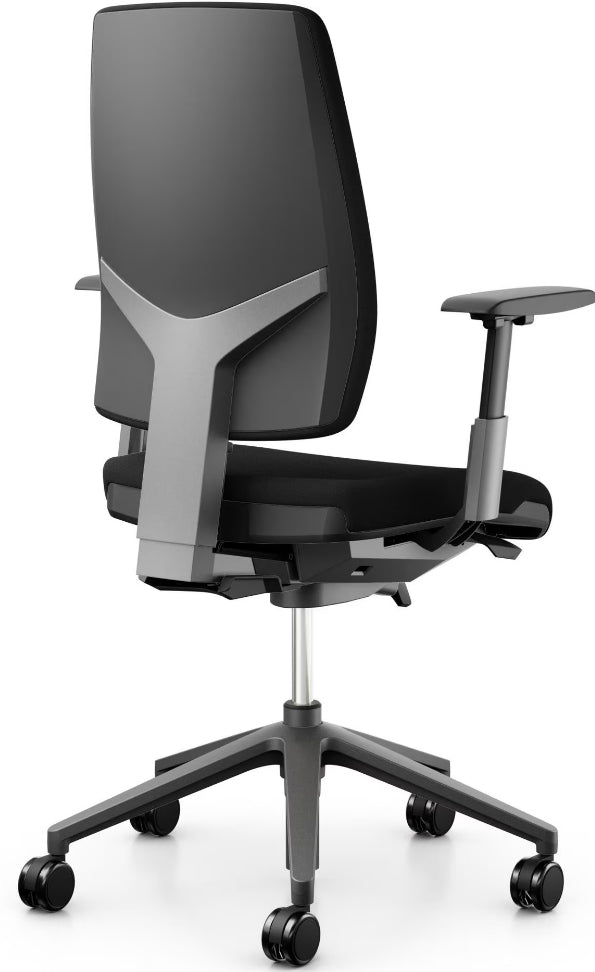 Giroflex Bürostuhl 68 – Sitzhöhe 40–52 cm, 120 kg, Schwarz