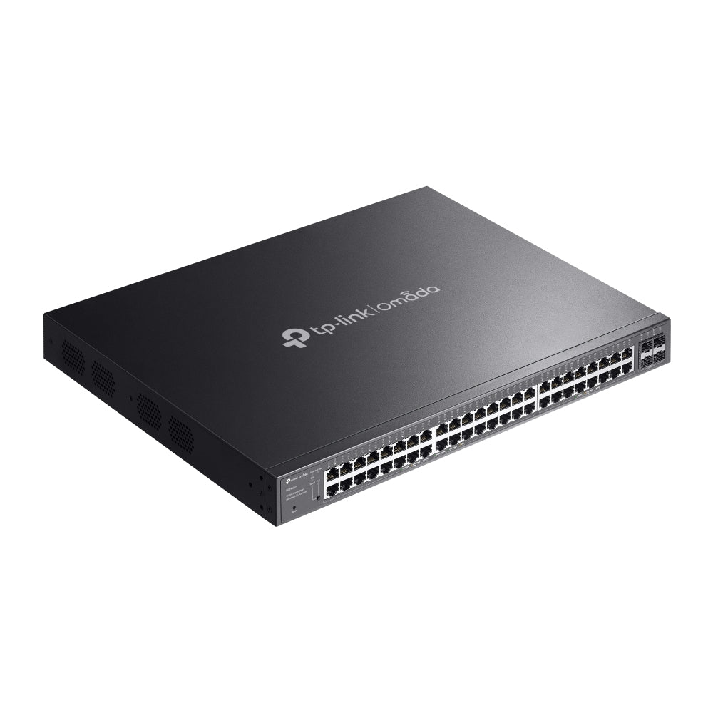 TP-Link SG2452LP – Verwalteter L2/L2+ Switch – 48× 1G, 4× SFP, PoE+, PoE-Budget 230 W, 19", 1U
