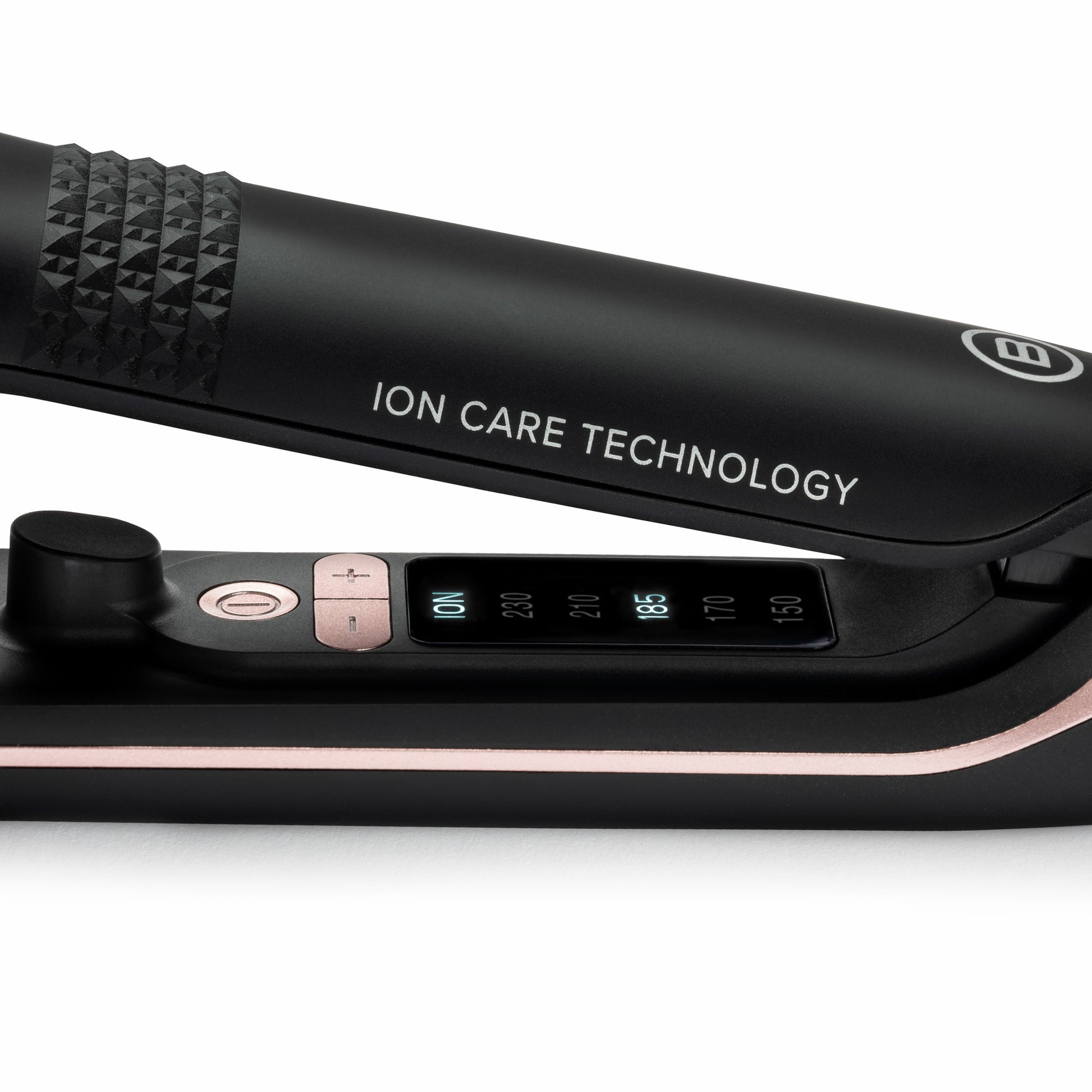 Bellissima Haarglätter 11878 – Ionen, 5 Stufen – 10 cm Plattenbreite – Roségold