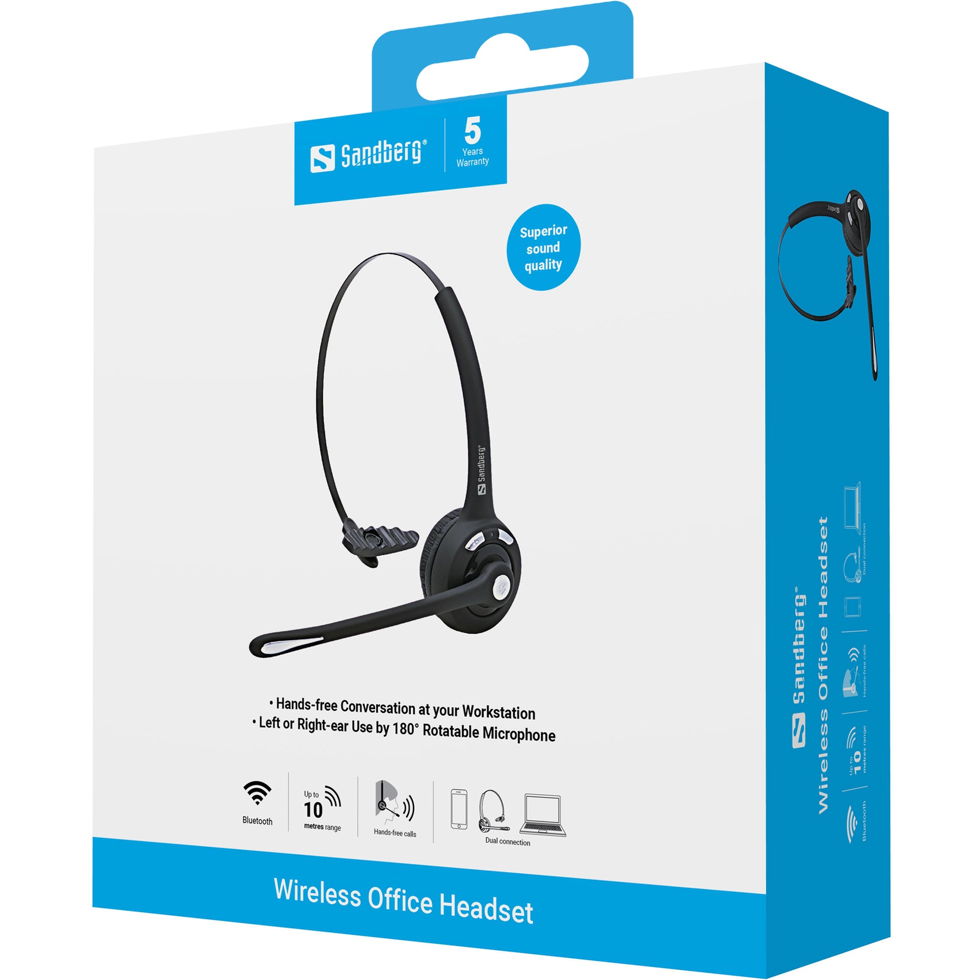 Sandberg Office Headset – Bluetooth