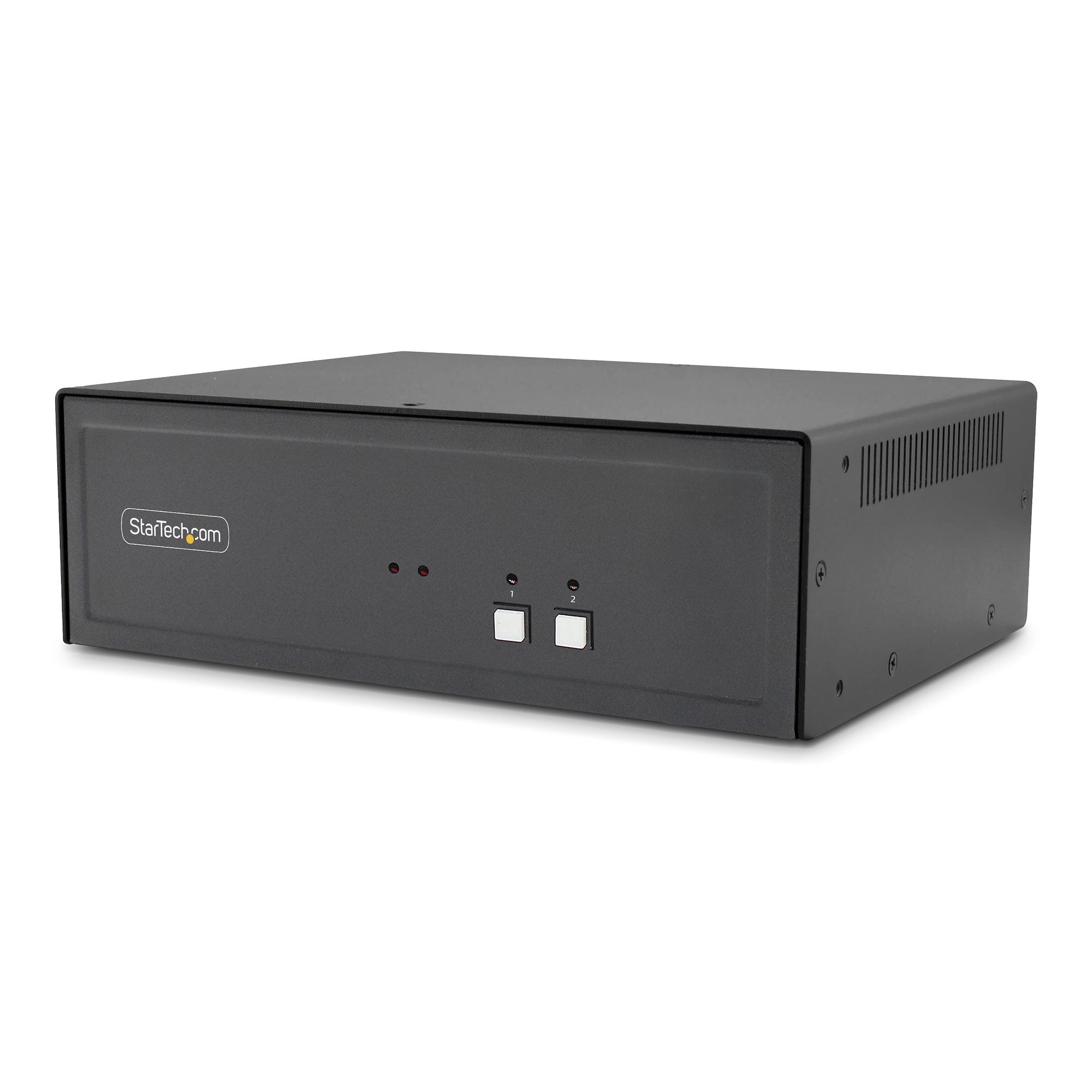 StarTech.com 2-Port DP/HDMI Sicherer KVM-Switch, Dual-View – 4K/30 Hz, USB 2.0 Hub, Audio, NIAP 4.0, Desktop