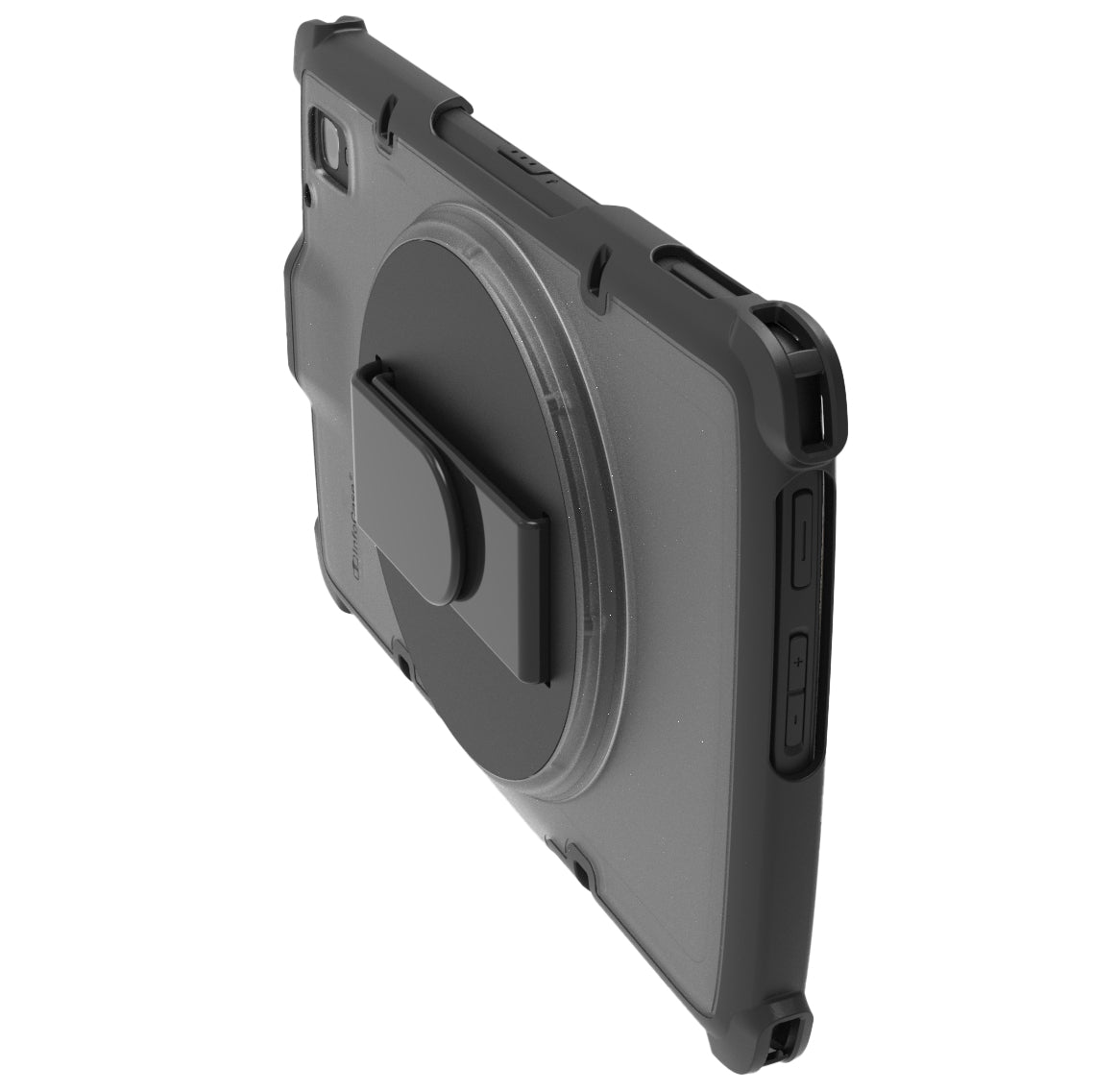 InfoCase Dreh-Handschlaufe für Zebra ET40/45 – Schwarz, Transparent