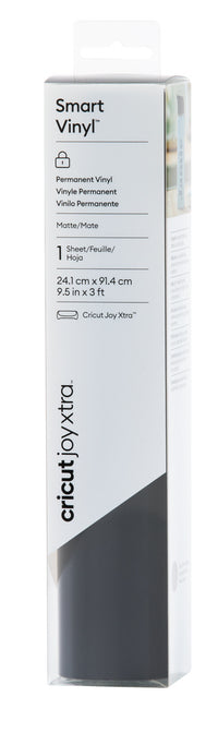 Cricut Vinylfolie matt – schwarz – 24,1 × 91,4 cm – für JOY Xtra Schneideplotter