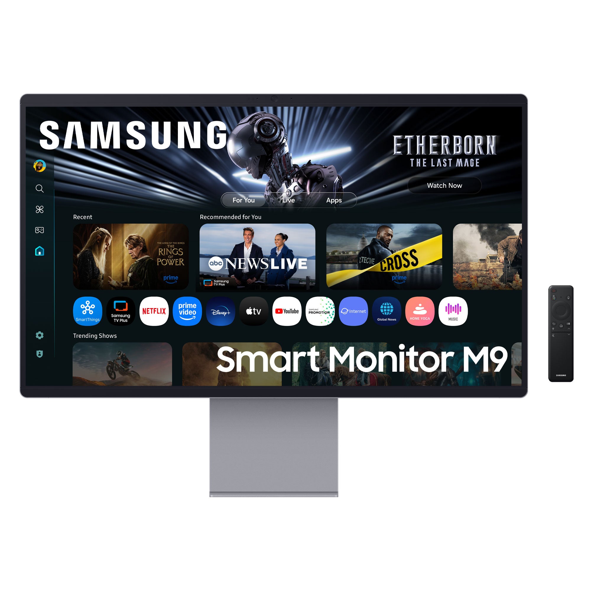 Samsung M90SF – Monitor, 4K, QD-OLED, 165 Hz