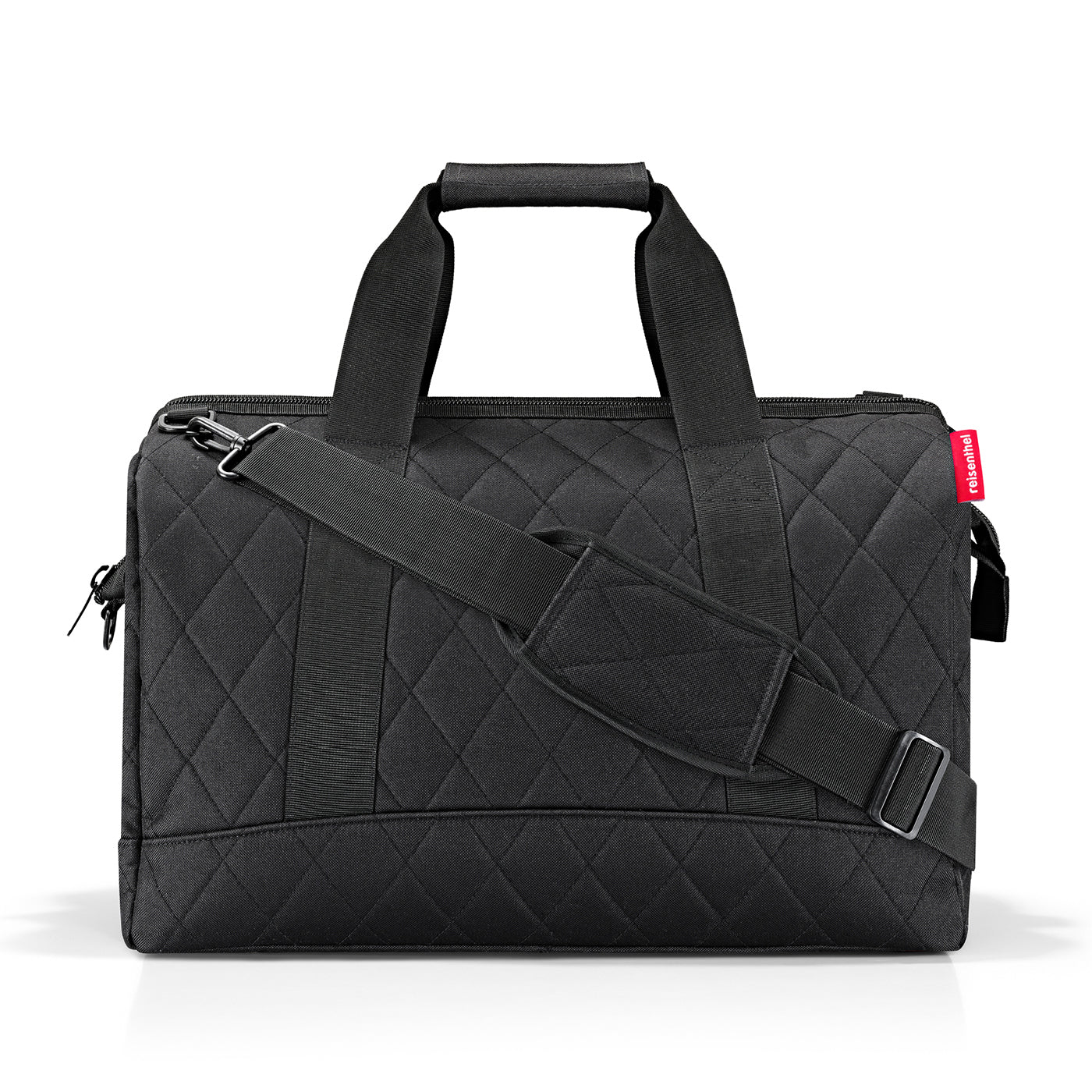 Reisenthel Umhängetasche Allrounder L – 30 l, Polyester, Schwarz, 48 × 39,5 × 29 cm