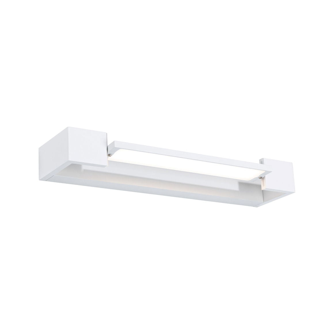 Paulmann Wandleuchte Lucille – 40 × 10 cm, 1200 lm, 11,5 W, 2700 K, dimmbar, IP44, weiss