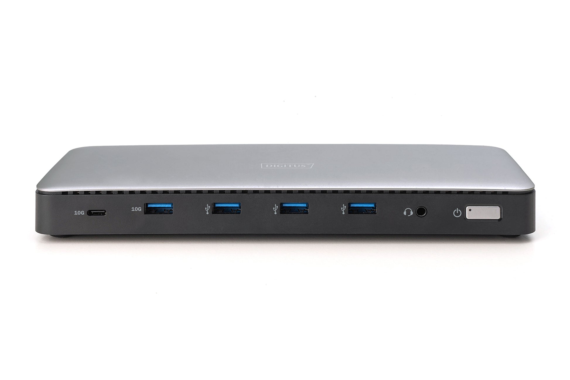 Digitus Dockingstation – USB-C, 2× DP, 3× HDMI, 4× USB-A, GbE, 3,5 mm Audio, für Windows/Mac/ChromeOS