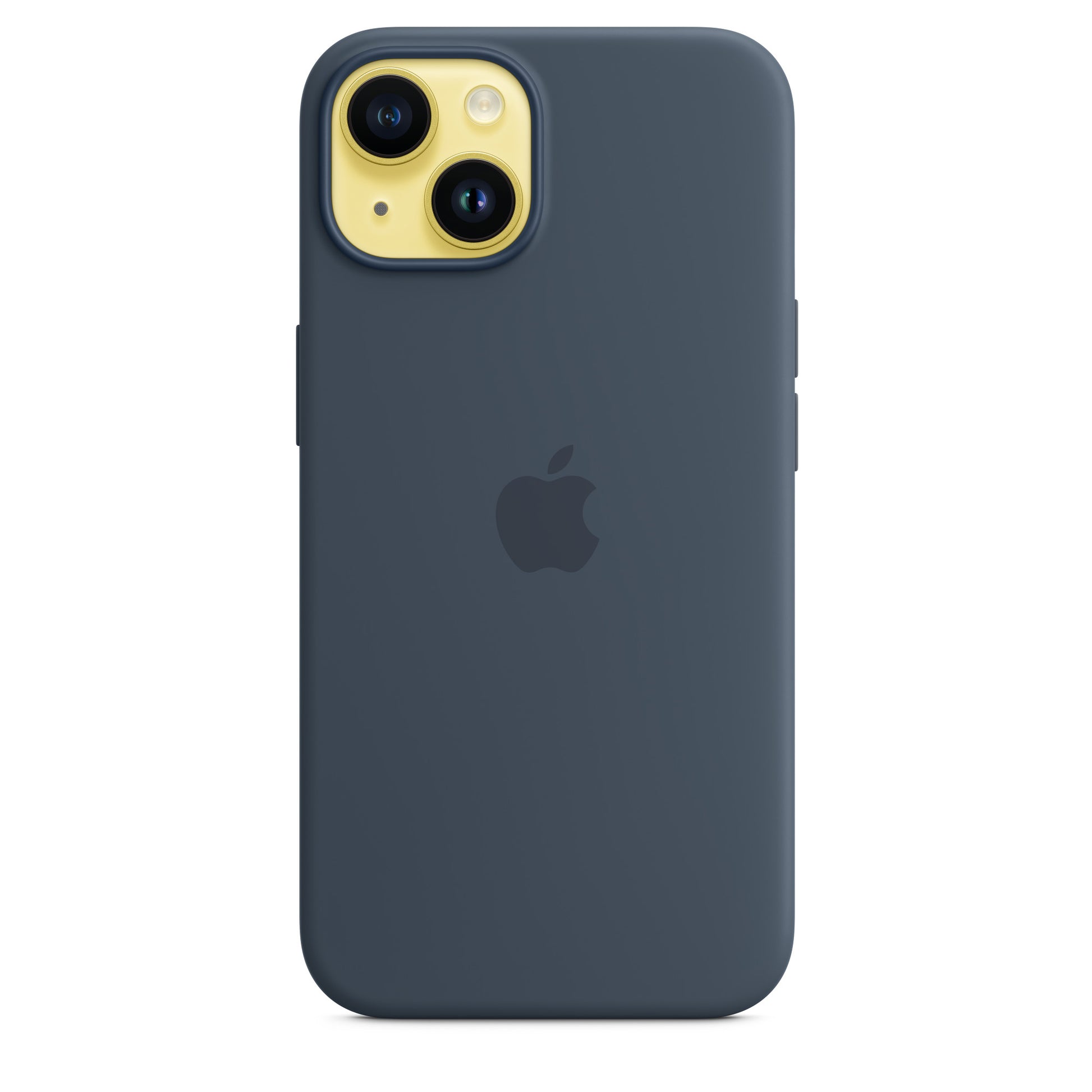 Apple Backcover – für Apple iPhone 14, MagSafe, Silikon+Mikrofaser, Navy