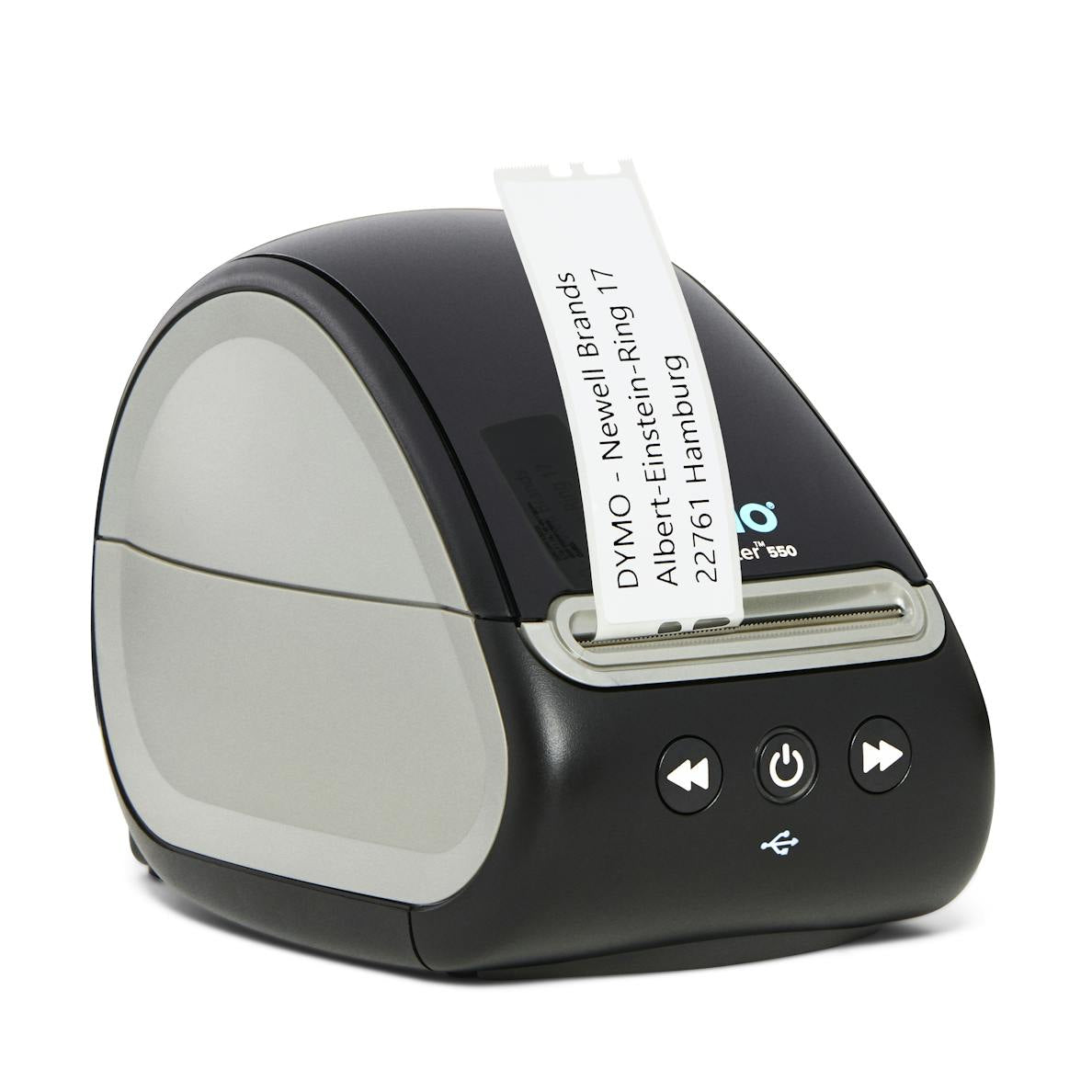 DYMO LabelWriter 550 – Etikettendrucker, Thermodirekt, USB, 300 dpi, für LabelWriter-Etiketten bis 62 mm