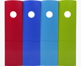 Exacompta MAG-CUBE Stehsammler – für A4+, mehrfarbig, Polystyrol (PS), 4er-Set