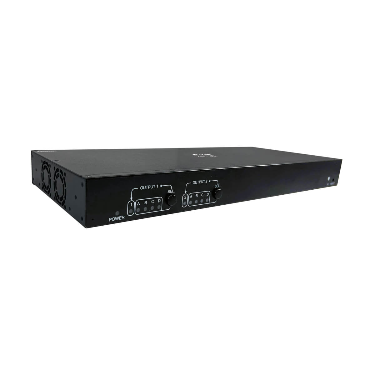 Tripp Lite B127A-4X2-BH2PH – HDMI Matrix 4×2, über Cat6, 4K@60 Hz, HDR, 4:4:4, PoC, 70,1 m, Schwarz