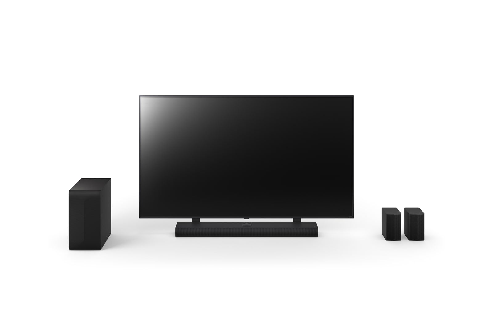 LG DS70TR – Soundbar – 5.1.1, Dolby Atmos/DTS:X, mit kabellosem Subwoofer, 500 W – Schwarz