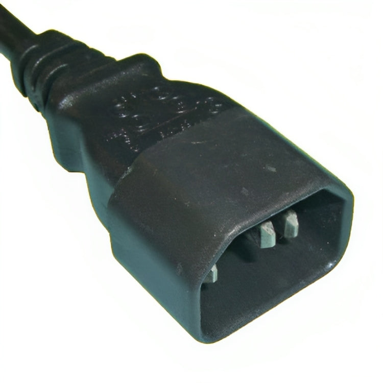 Diggelmann Netzkabel, IEC C14 auf T13, 2 m, Schwarz