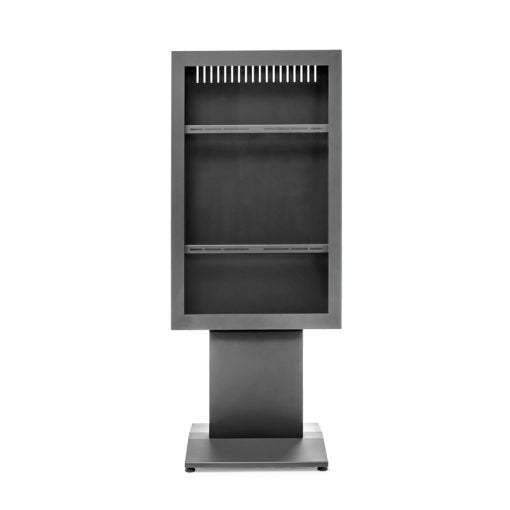 Hagor Bodenständer – 48" – VESA 100×100–800×400 – Höhenverstellbar, Kabelmanagement – vis-it HP Floorbase 48