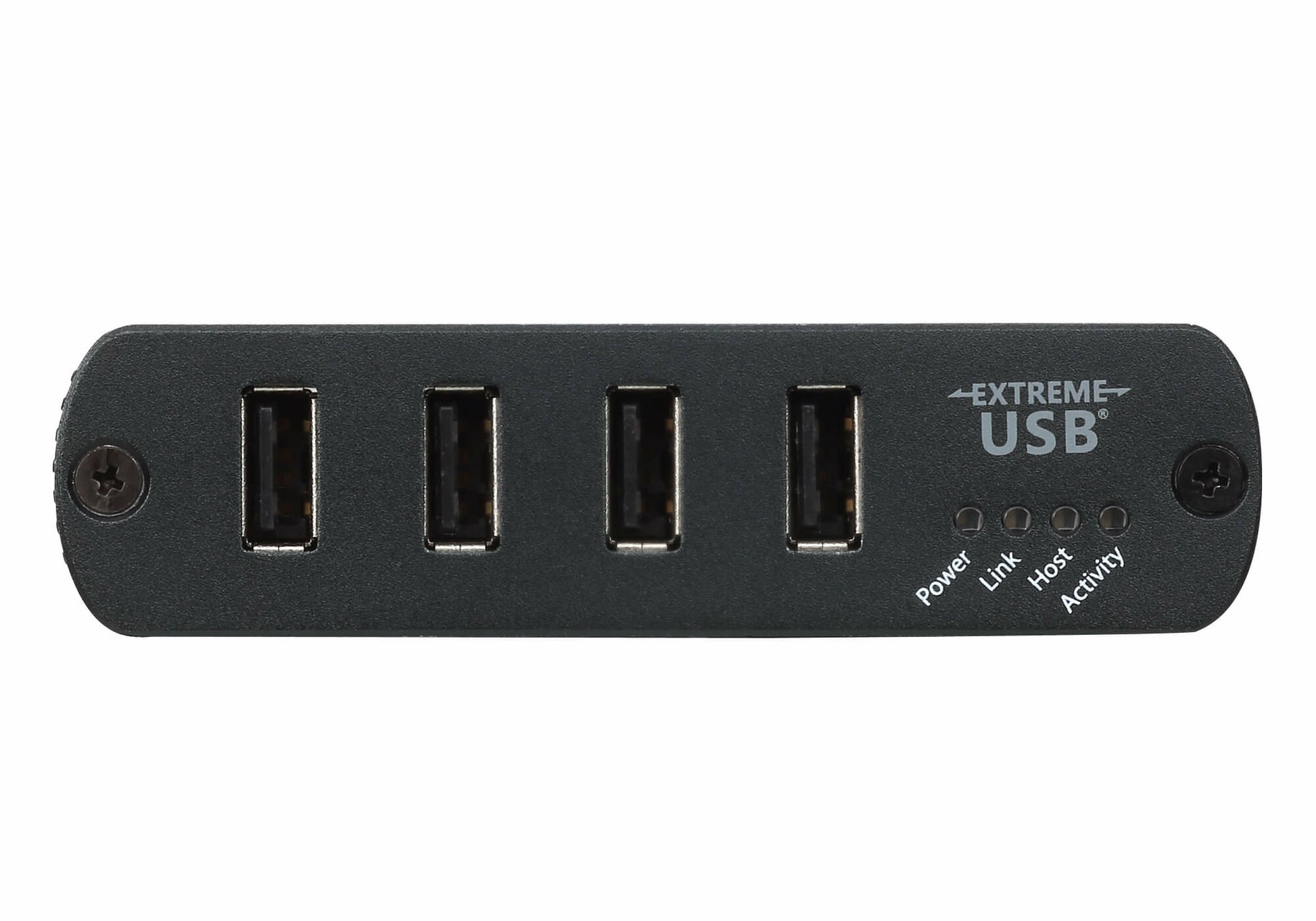 ATEN USB-A Verlängerungskabel (Stecker auf Buchse) – USB 2.0 (480 Mbit/s) – 100 m – über Cat5e – Schwarz