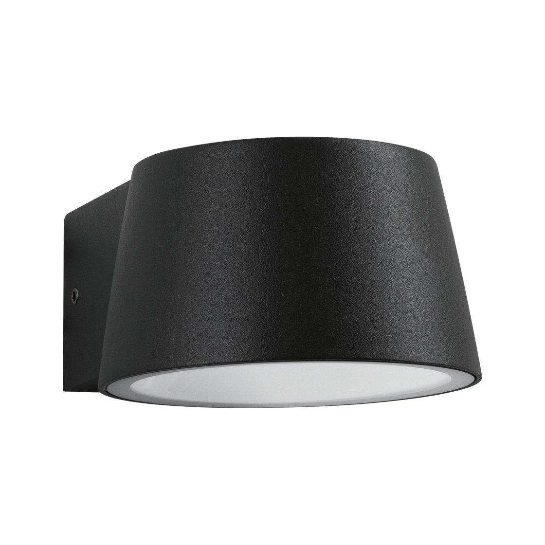 Paulmann Aussenwandleuchte – 9,6×5,6 cm, 500 lm, 5 W, Warmweiss, 3000 K, IP44, Netzbetrieb, Grau, Aluminium