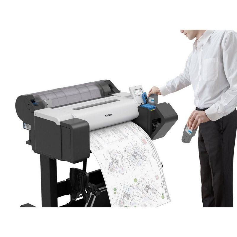 Canon TM 255 – Grossformatdrucker, 24", Farbe, LAN/WLAN/USB, 2400 × 1200 dpi