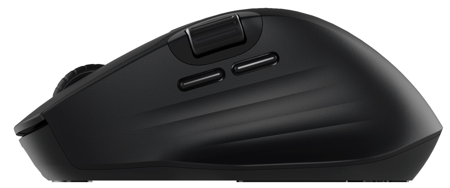 Rapoo MT560 – Gaming-Maus – Kabellos (Bluetooth/2,4 GHz), 3200 DPI, Rechts, Schwarz