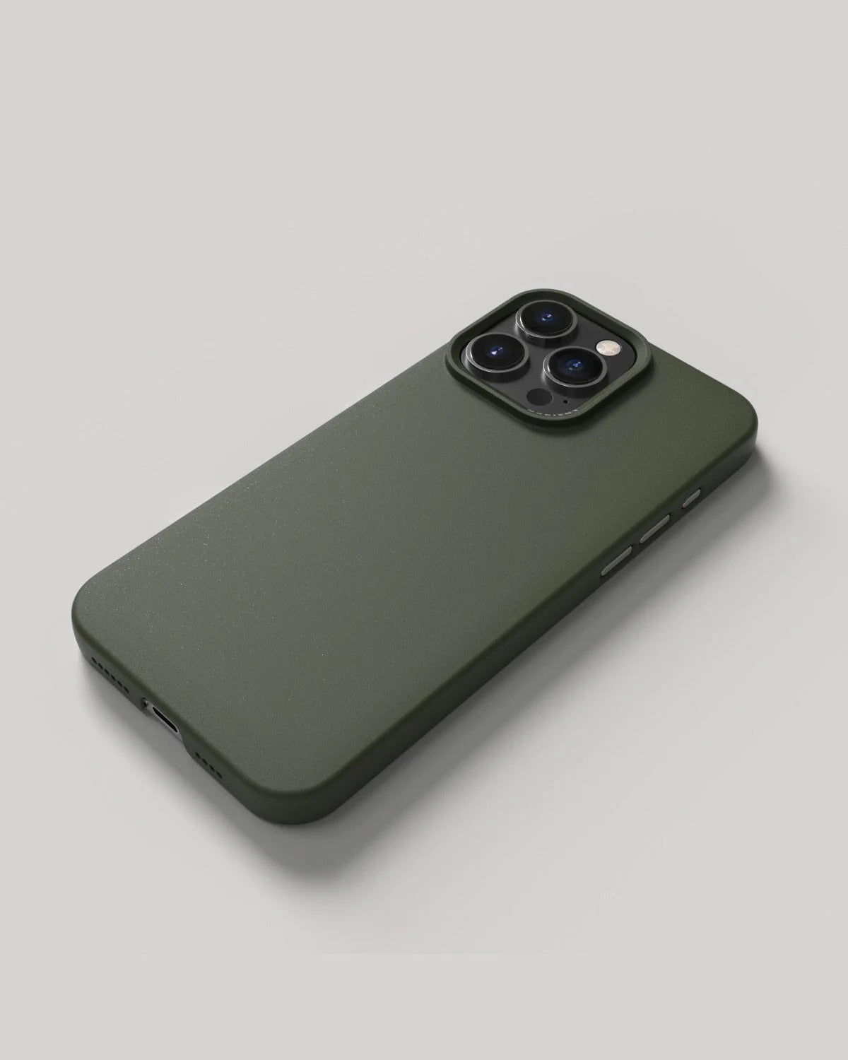 Nudient Thin Backcover – für Apple iPhone 16 Pro Max, Kunststoff, Pine Green, stossfest, kratzresistent