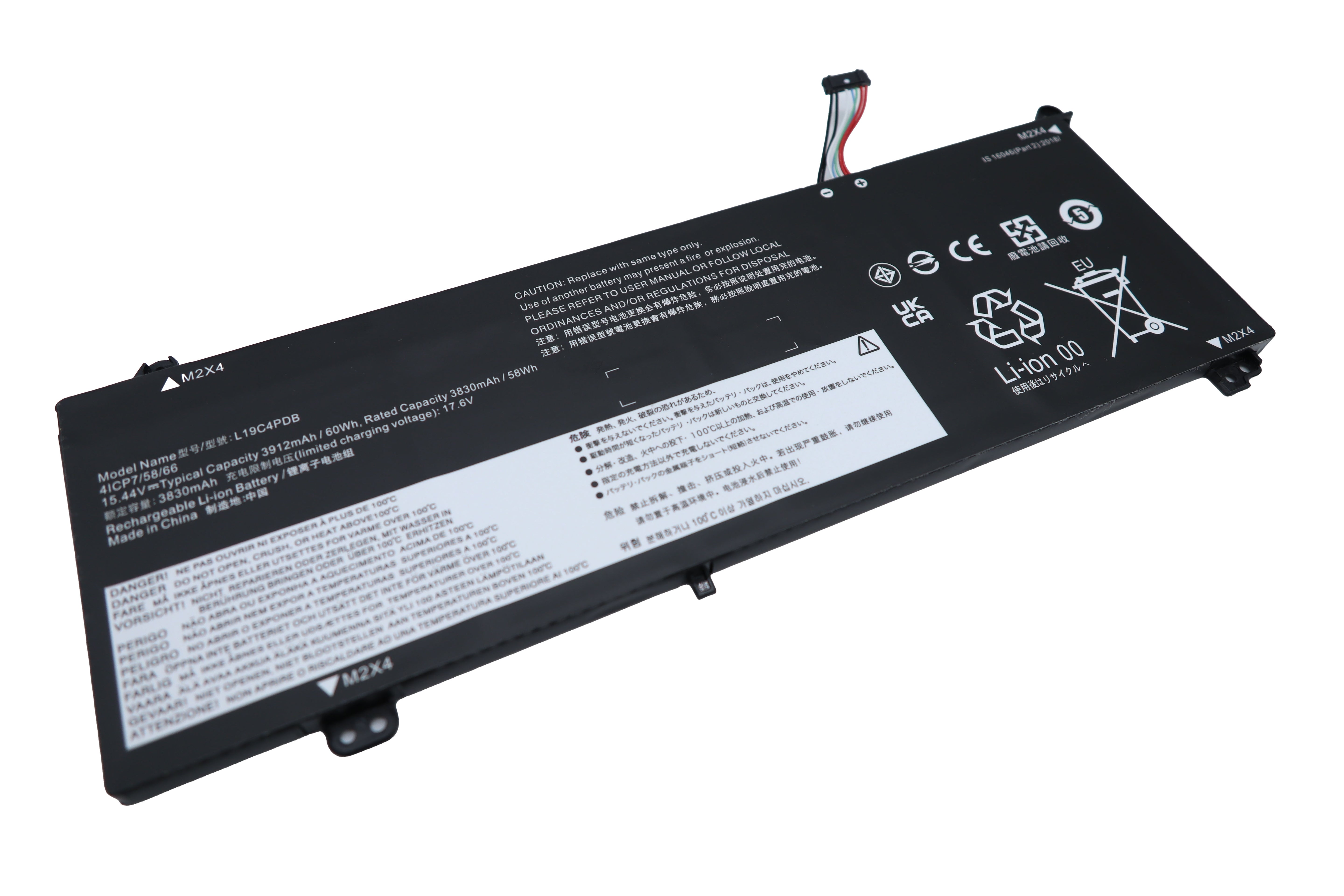 Vistaport Notebook-Akku – für Lenovo IdeaPad L340/V155/V340 – 36 Wh, 11,25 V – Schwarz