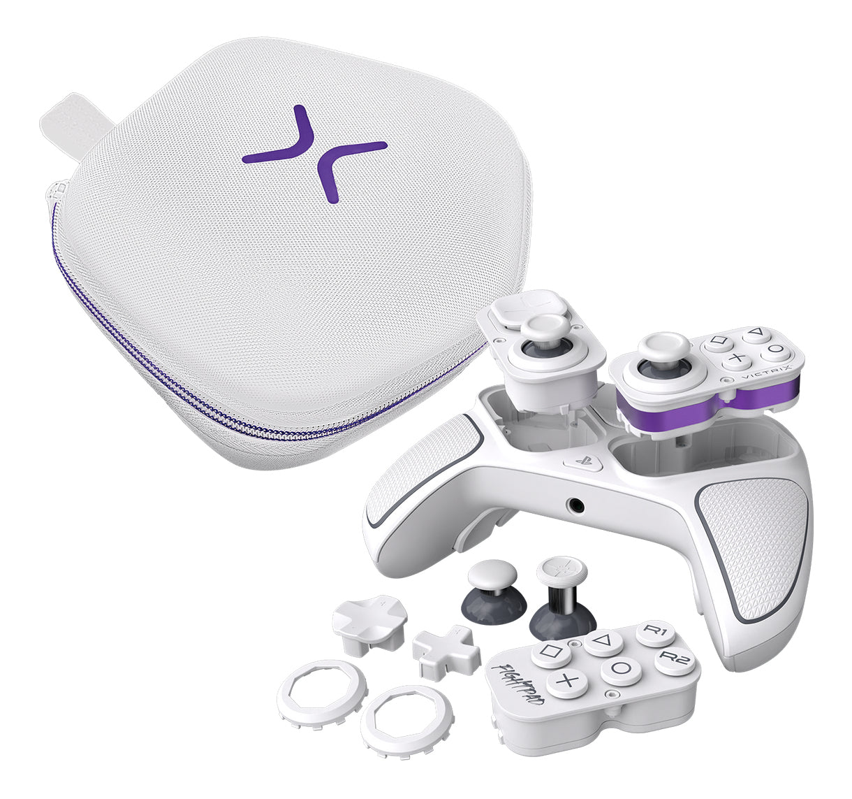 Turtle Beach Victrix Pro BFG Reloaded – Gamepad – USB + RF + Bluetooth, modular – für PS5, PS4 & PC, Schwarz