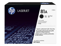 HP Toner 81A – schwarz, 10500 Seiten