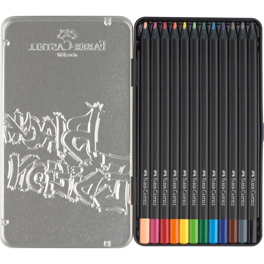 Faber-Castell Farbstifte Classic – 12 Farben, im Metalletui, Ø 3 mm, dreikantig, FSC
