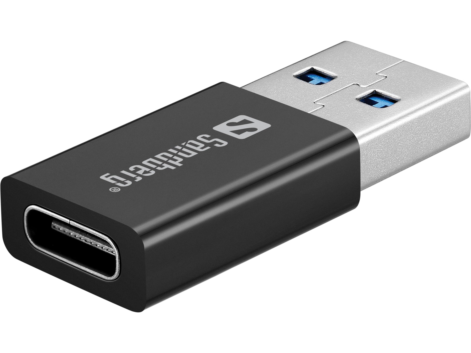Sandberg USB-C/A DVD-Laufwerk – für Windows und macOS